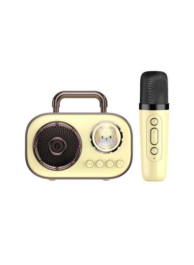 نيوترل كبسولة بلوتوث جديدة مع ميكروفون قابس بطاقة صوتية عالية الجودة مكبر صوت صغير محمول مضغوط للغناء - Image 1