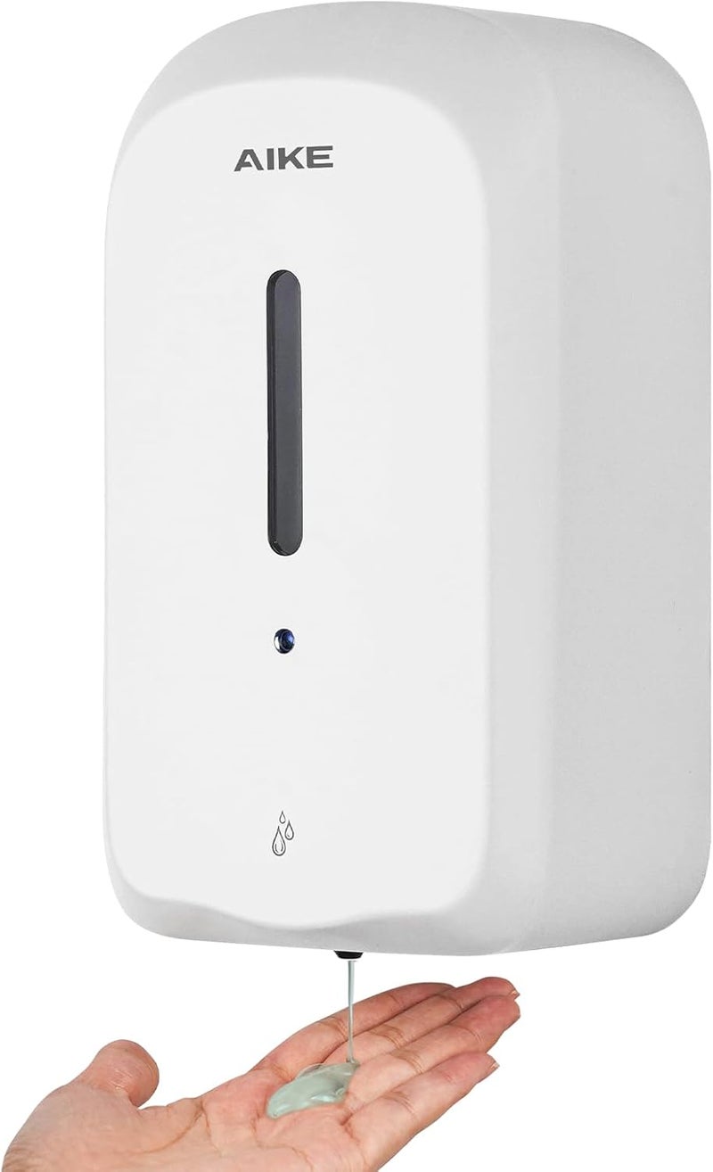 AIKE AK1226S Automatic Soap Dispenser Wall-Mounted, Tamper-proof Design for Public Areas, 1000 ml - Image 1