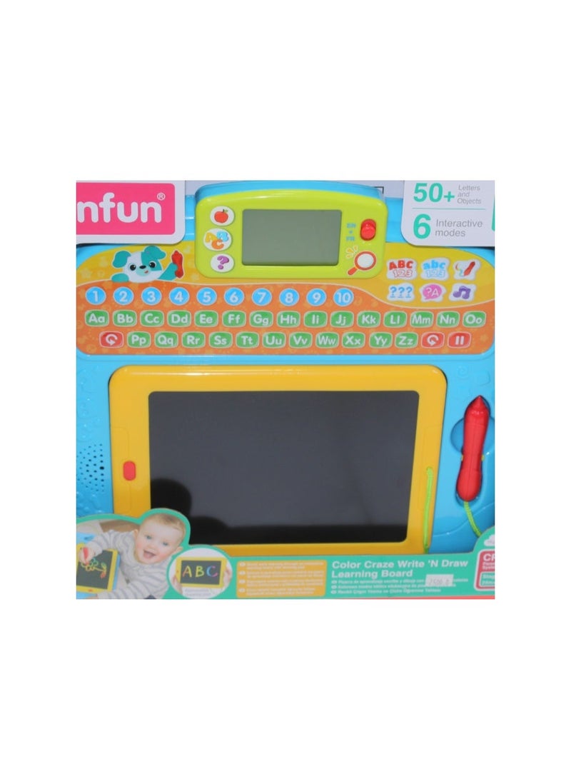 WinFun Color Craze Write 'N Draw Learning Board - Image 2