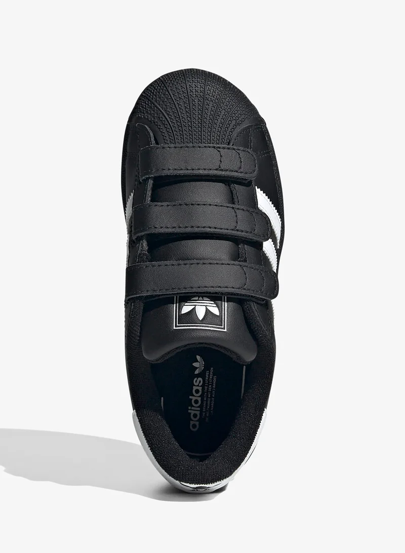 Adidas Originals CBLACK/FTWWHT/CBLACK Kids Superstar II  | Best Price UAE