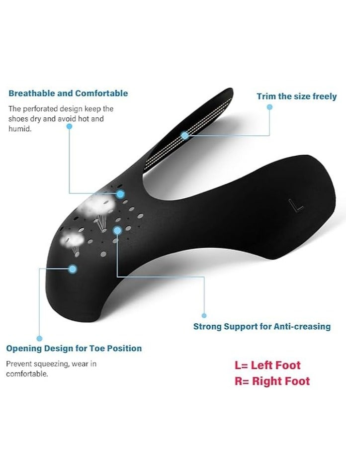 RATSAW 4 Pairs Shoe Creases Protector Shoe Anti Creases Guard to Prevent Sneaker Creases for Men and Women - Image 2