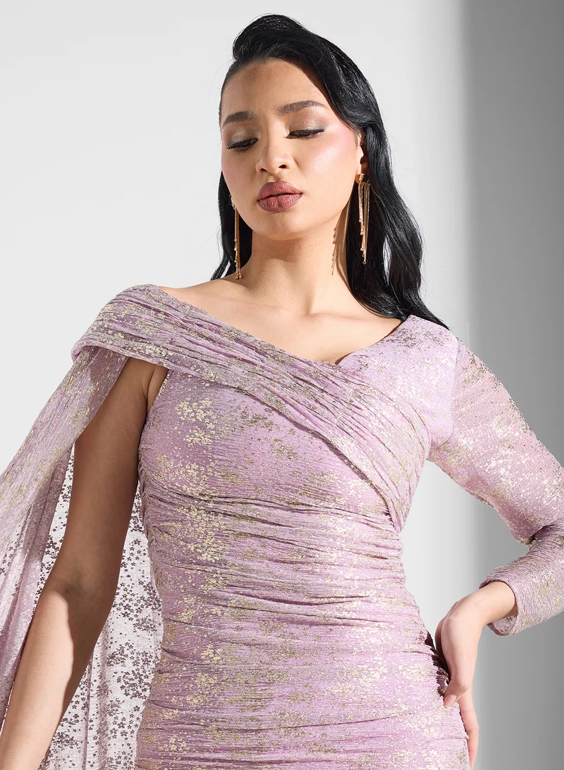 نمشي x Floral Evening Dress