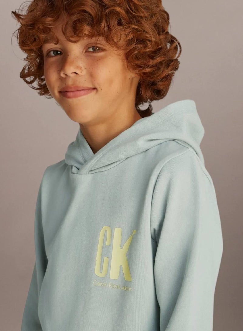 Calvin Klein Jeans Relaxed Logo Hoodie - Image 2