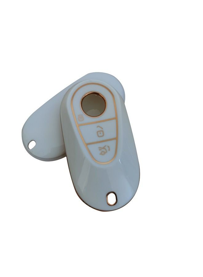 Generic Mercedes Benz Key fob Cover  Soft TPU Smart Key Case  - Image 2