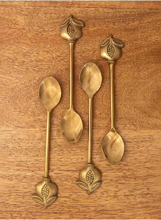 Curate Home Pomegranate Dessert Spoons