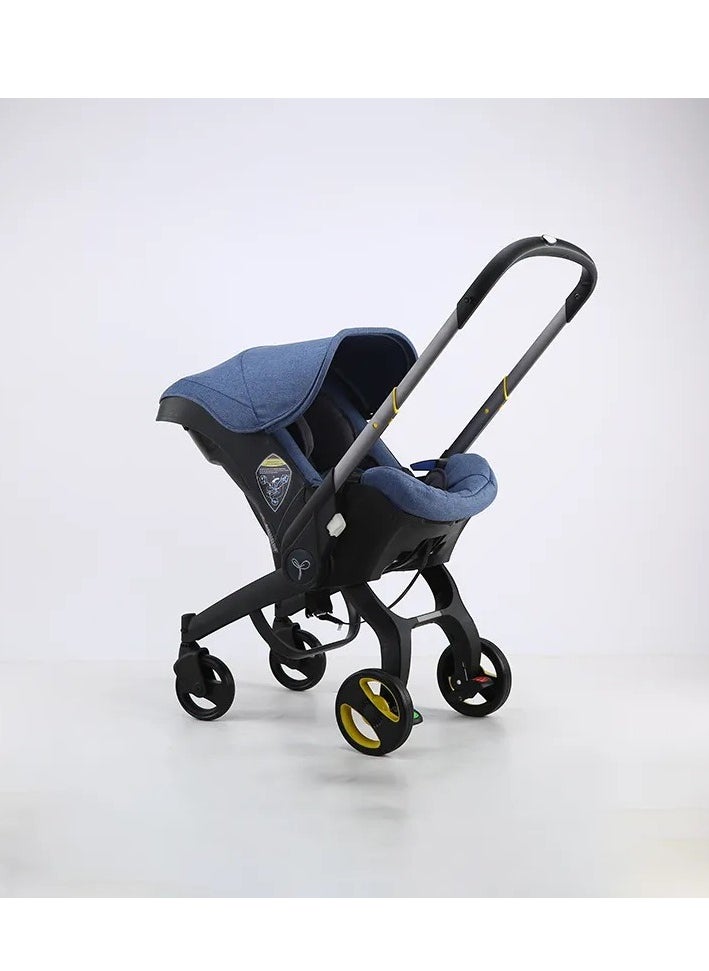 Generic 2-in-1 Car Seat & Stroller | World’s First Fully Integrated Travel System | Seamless Transition from Car to Stroller in Seconds | Ergonomic Newborn Support & Side-Impact Protection | Lightweight, Compact, and Durable with Rust-Free Aluminum Frame | Certified for Air Travel & Public Transport  - Image 1