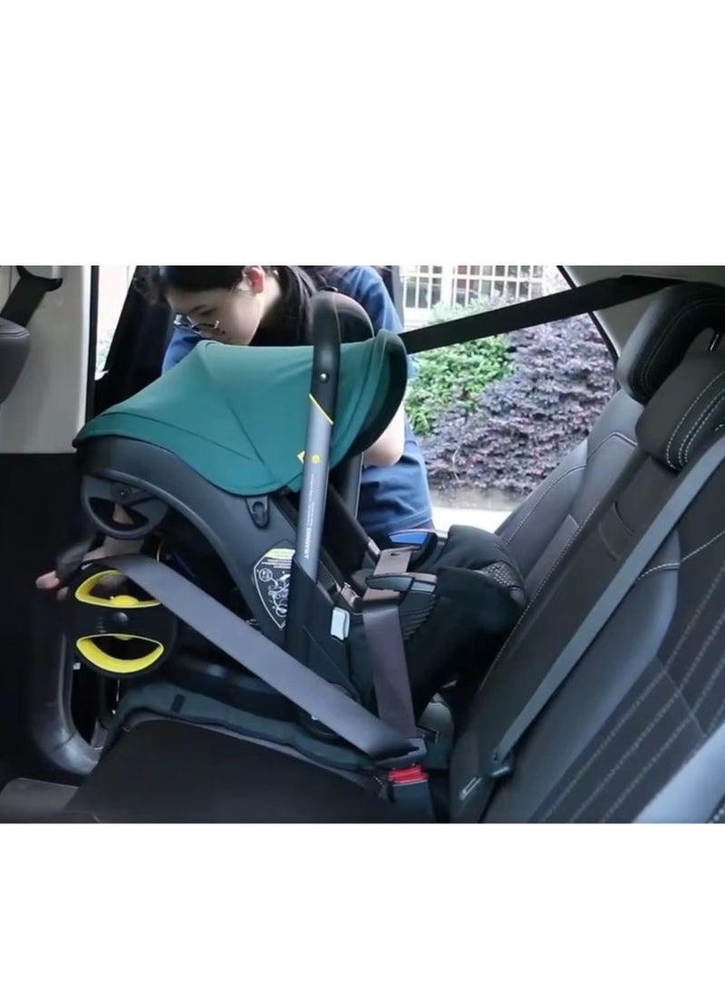 Generic - 2-in-1 Car Seat & Stroller | World’s First Fully Integrated Travel System | Seamless Transition from Car to Stroller in Seconds | Ergonomic Newborn Support & Side-Impact Protection | Lightweight, Compact, and Durable with Rust-Free Aluminum Frame | Certified for Air Travel & Public Transport - Image 1
