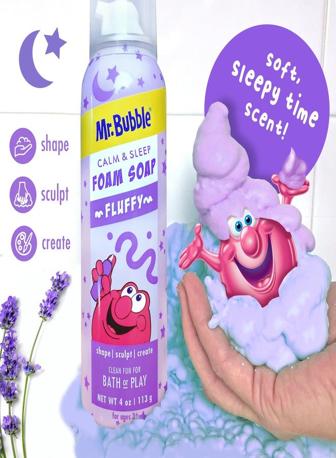 Mr. Bubble Calm & Sleep Foam Soap, 4 oz, 4 pack - Image 2