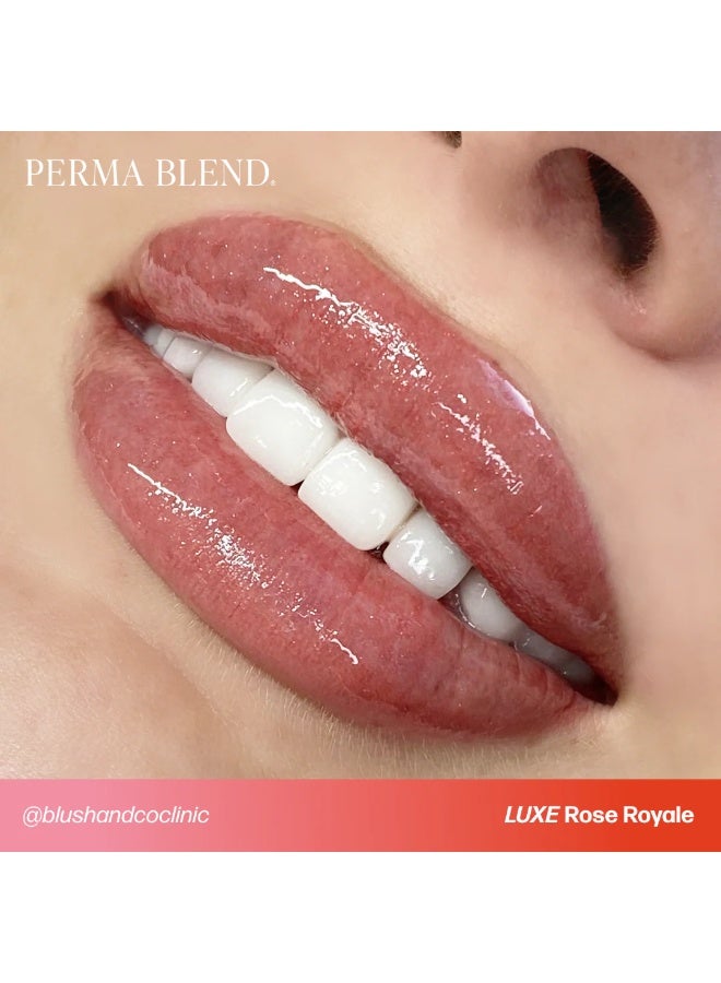 Perma Blend Lip Pigment – Perma Blend Luxe Rose Royale 15ml | Professional Permanent Makeup Lip Blush Tattoo Ink | High Retention, Vegan, True-to-Tone Healing Semi-Permanent Lip Color | SKU: LXRORV21/2-S - Image 3