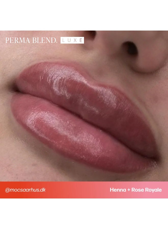 Perma Blend Lip Pigment – Perma Blend Luxe Rose Royale 15ml | Professional Permanent Makeup Lip Blush Tattoo Ink | High Retention, Vegan, True-to-Tone Healing Semi-Permanent Lip Color | SKU: LXRORV21/2-S - Image 2