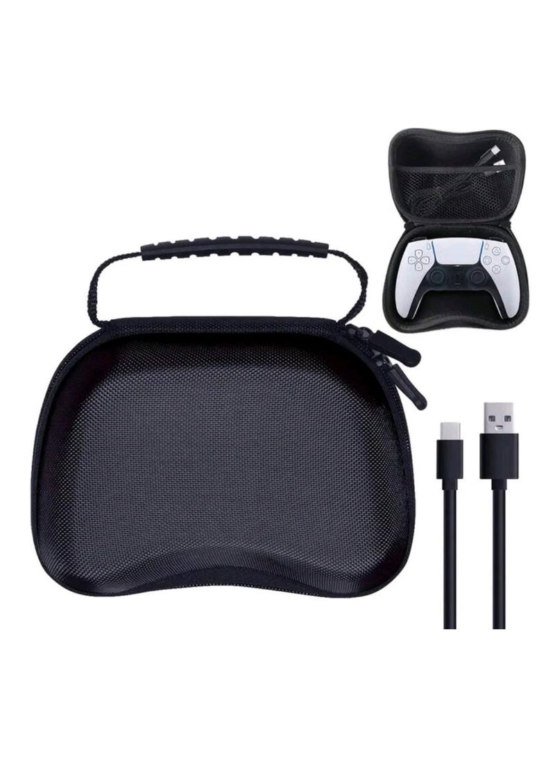 Game Controller Carrying Case for Sony PS5, Universal Travel Protective Bag Handbag Pouch Hard Holder Storage Protective Cover for Sony PlayStation 5 PS4/PS3 and XBOX360/ONE/XSX Series X/S Controllers  - Image 2
