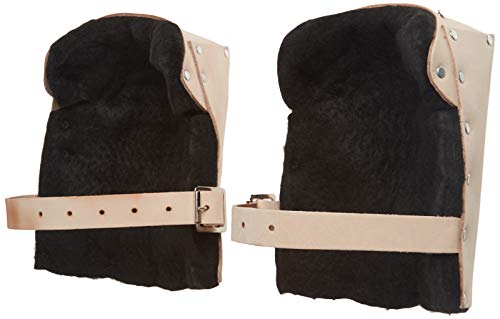 Custom Leathercraft CLC Custom Leathercraft 313 Heavy Duty Leather Kneepads, Double Thick Lining, Tan - Image 4