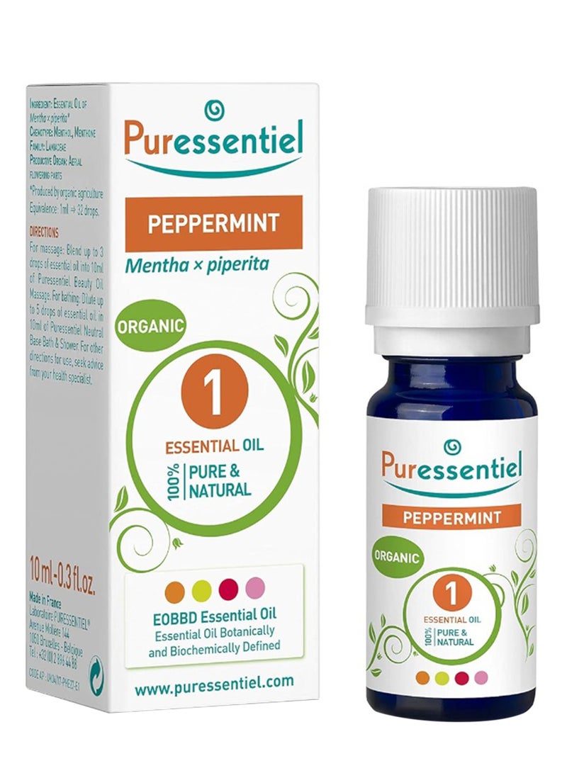 Puressentiel Essential Oils For Diffusion Infused With Peppermint Blend Enriched With Essential Oils 30Ml  - Image 1