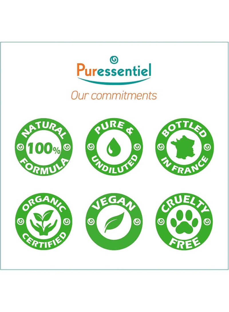 Puressentiel Essential Oils For Diffusion Infused With Peppermint Blend Enriched With Essential Oils 30Ml  - Image 5