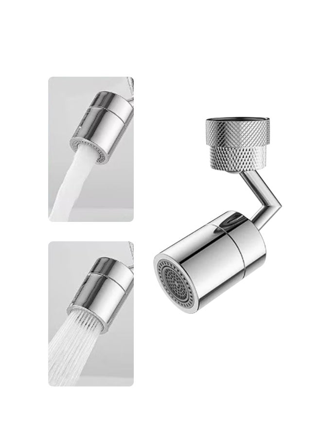 Sharpdo Anti Splashing 360 Degree Swivel Faucet Aerator Sprinkler Extension Kitchen Bathroom Sink Faucet Sprayer Adjustable Faucet Bubbler Filter - Image 1