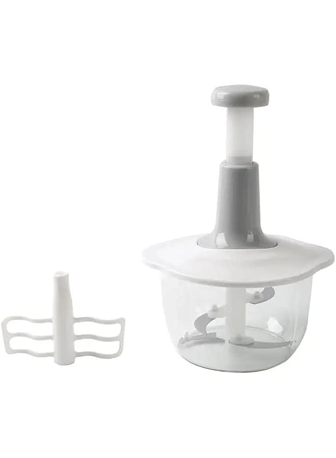 IAF محضر طعام متعدد الوظائف مطحنة لحم وخضار شفرة من الفولاذ المقاوم للصدأ مفرمة فواكه يدوية - Image 1