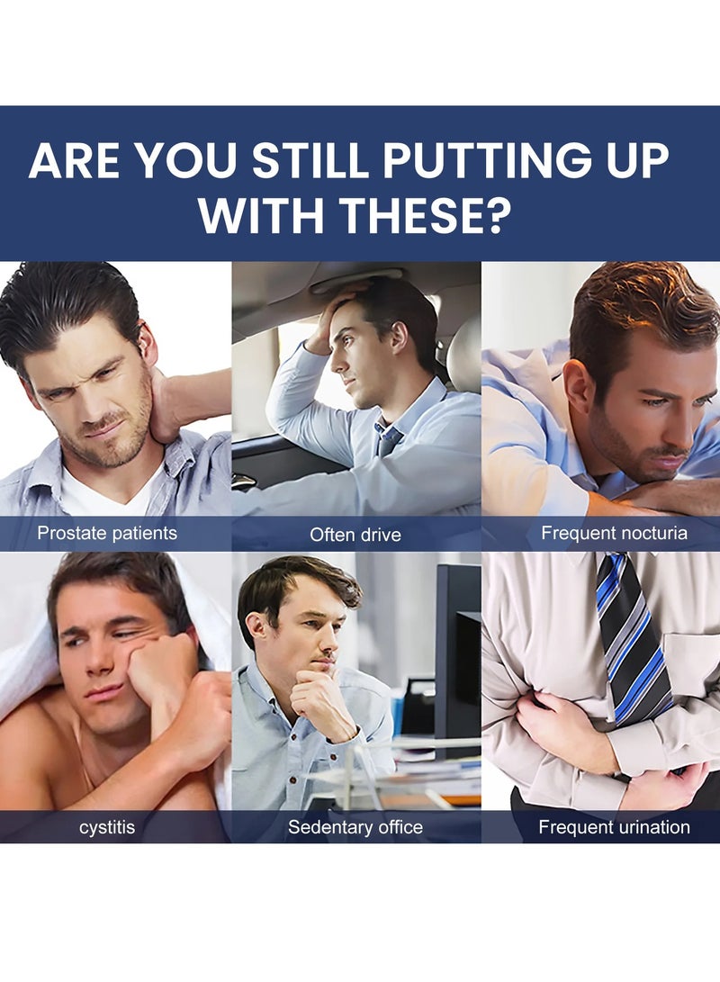 AS SEEN ON TV قطرات علاج البروستاتا، قطرات عشبية طبيعية آمنة للبروستاتا، علاج تضخم البروستاتا للرجال لتخفيف التهاب الإحليل والتهاب البروستاتا وتحسين وظيفة الكلى، (30 مل) - Image 4