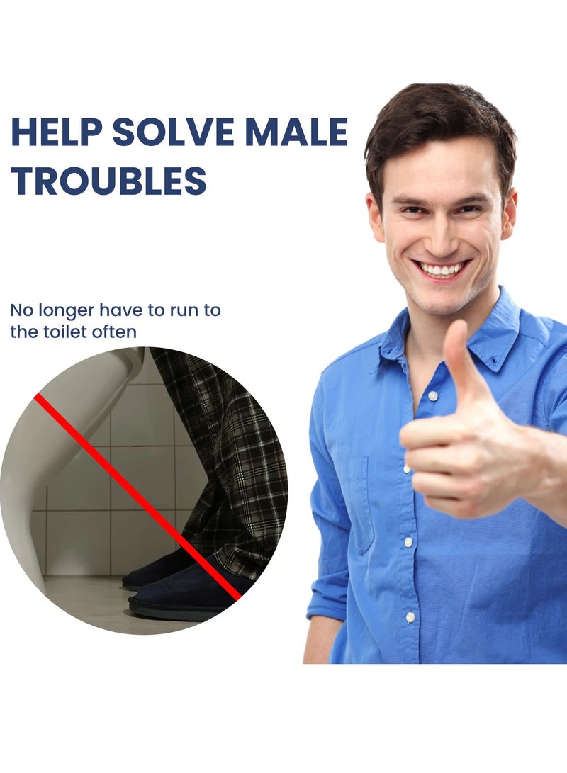 AS SEEN ON TV قطرات علاج البروستاتا، قطرات عشبية طبيعية آمنة للبروستاتا، علاج تضخم البروستاتا للرجال لتخفيف التهاب الإحليل والتهاب البروستاتا وتحسين وظيفة الكلى، (30 مل) - Image 5