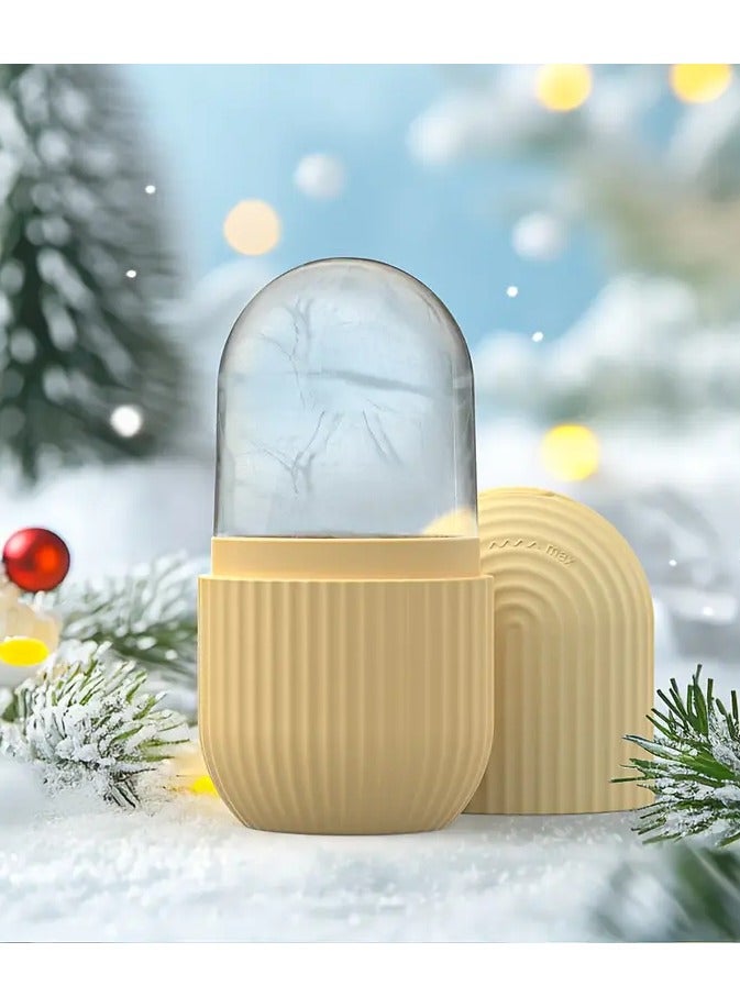 آيس رولر 1 قطعة أسطوانة ثلج لأداة العناية ببشرة الوجه للبشرة المتوهجة مثالية للعناية اليومية بالوجه والتدليك - Image 2