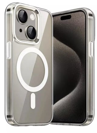 Magsafe Case for iPhone 15 Magsafe Clear Cover Magnetic Wireless Charging Support, Shockproof Protection, Scratch-Resistant for iPhone 15 - Clear - pzsku/Z133C662DD54310F61BA7Z/45/_/1714441048/768a3931-46d2-4e30-85d9-d330e7ee7b5e