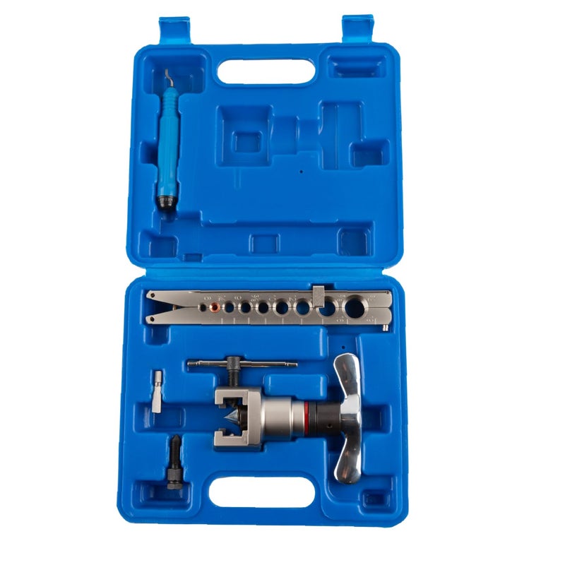 Wostore Manual  Electric Eccentric Flaring Tool  9 Dies for Eccentric Flares on 6mm149mm3810mm12mm125816mm3419mm Copper Pipes  Ideal for Refrigeration HVAC Plumping Work