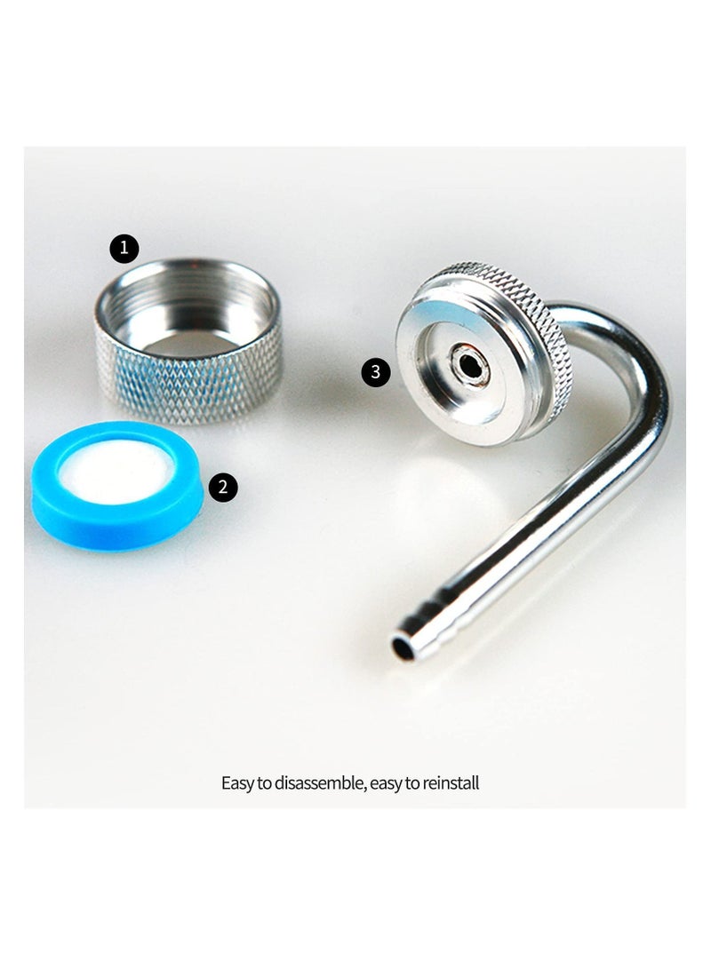 Y&D Aquarium Atomizer, CO2 Atomizer System Diffuser Carbon Dioxide Reactor for Fish Tank Plant,Aquarium, Plant  - Image 4