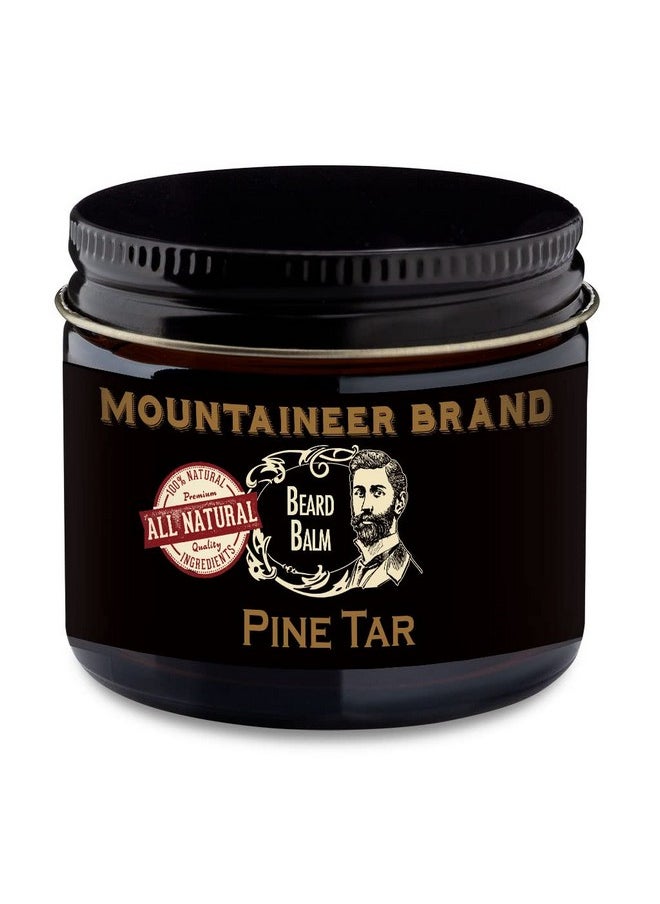 mountaineer brand - Ountaineer Brand Beard Balm For Men ; All Natural Leavein Conditioner To Moisturize Dry Itchy Skin ; Beard Butter Hydrates Softens And Tames Flyaway Hair ; Adds Shine ; Wv Pine Tar 2Oz - Image 1