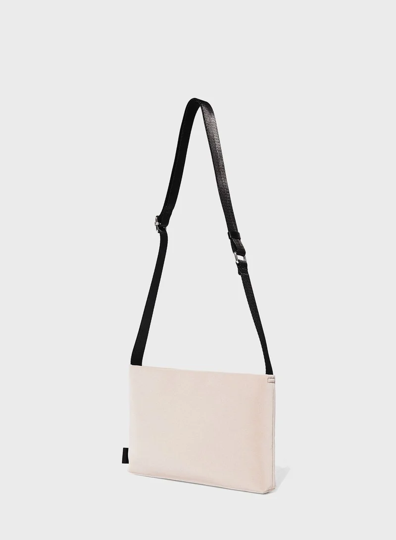 PARFOIS Nylon-Effect Crossbody Bag