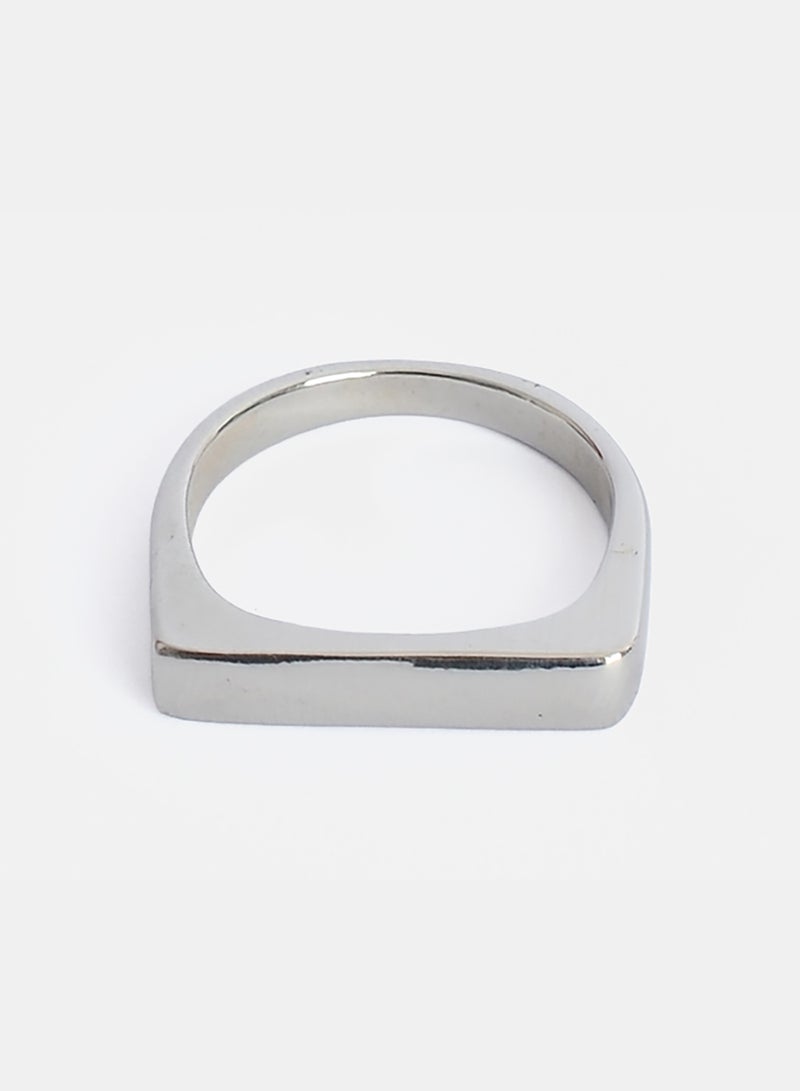 Akher el Ankoud Classic Square-Shaped Ring - Image 3