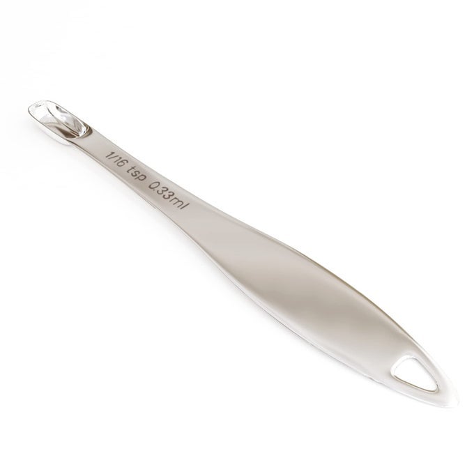 1PCS 116TEASPOON 033ML SINGLE MEASURING SPOON INDIVIDUAL STAINLESS STEEL LONG HANDLE MEASURE TABLESPOON ONLY
