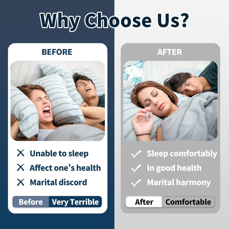 SWIUKPHE Anti Snoring Devices, 4 Vents to Ease BreathingSet, Nose Clips, Nose Opener for Breathing Sleep, Stop Snoring Devices That Work for Men - Image 5