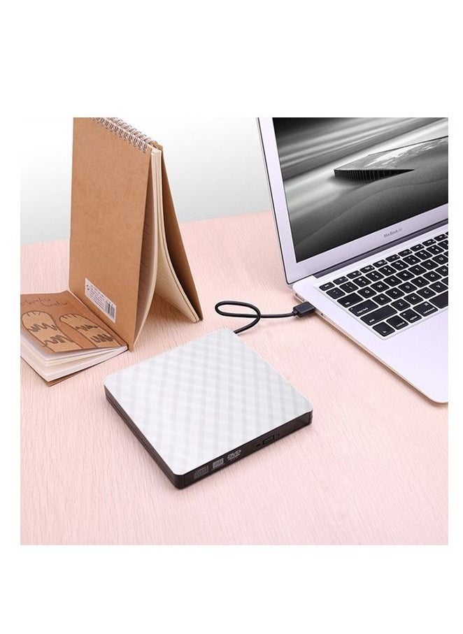 Generic - Generic External CD Drive USB 3.0 Portable CD DVD +/-RW Drive DVD/CD ROM Rewriter Burner Writer Compatible with Laptop Desktop PC Windows Mac Pro MacBook - Image 1