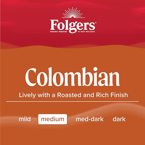 Folgers Colombian Medium Roast Coffee, 128 Keurig K-Cup Pods - Image 4