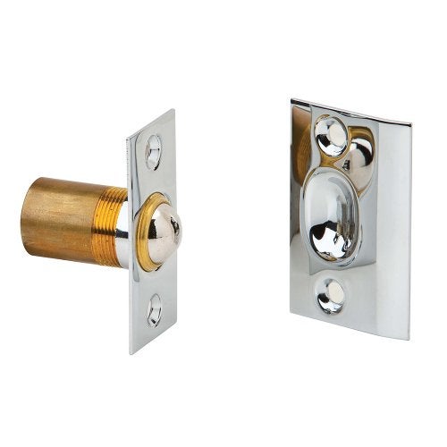 SCHLAGE Ives by Schlage 347B26 Adjustable Ball Catch, Polished Chrome - Image 3