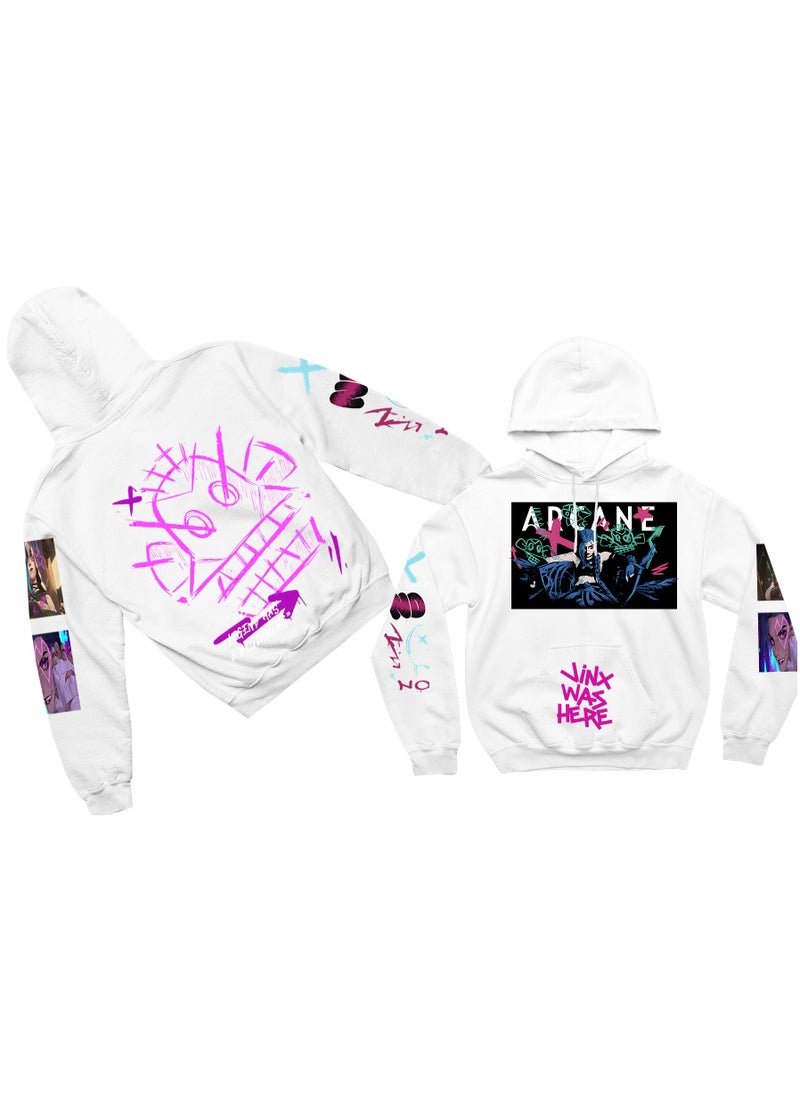 Generic - LeagueofLegend  Arcane 1 Jinx Hoodie Sweatshirt - Image 1