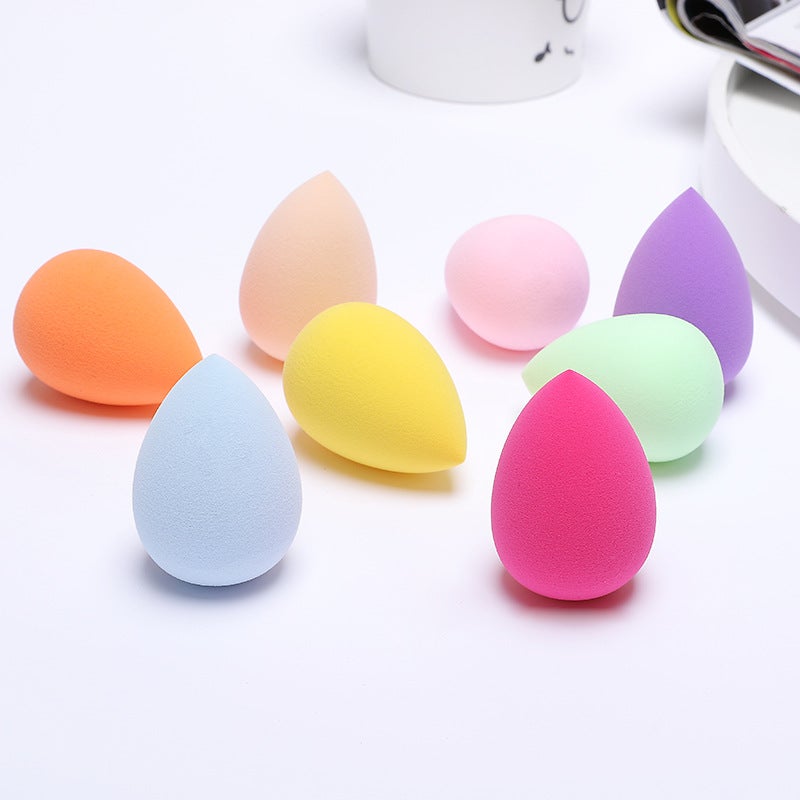 4*6 Fine A-Grade Powder Puff Water Drop Gourd Oblique Cut Face Wash Puff Makeup Cotton Beauty Egg Foundation Puff - Image 2