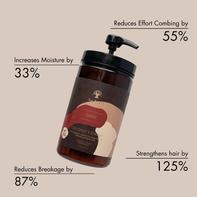 As I Am Coconut Cowash Cleansing Conditioner - 32 ounce - Gentle Daily Cleanser for Hair and Scalp - Adds and Preserves Moisture - Image 2