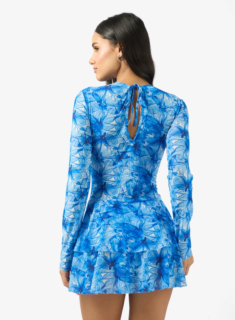 ELLA Flotal Print Swimsuit - Image 2