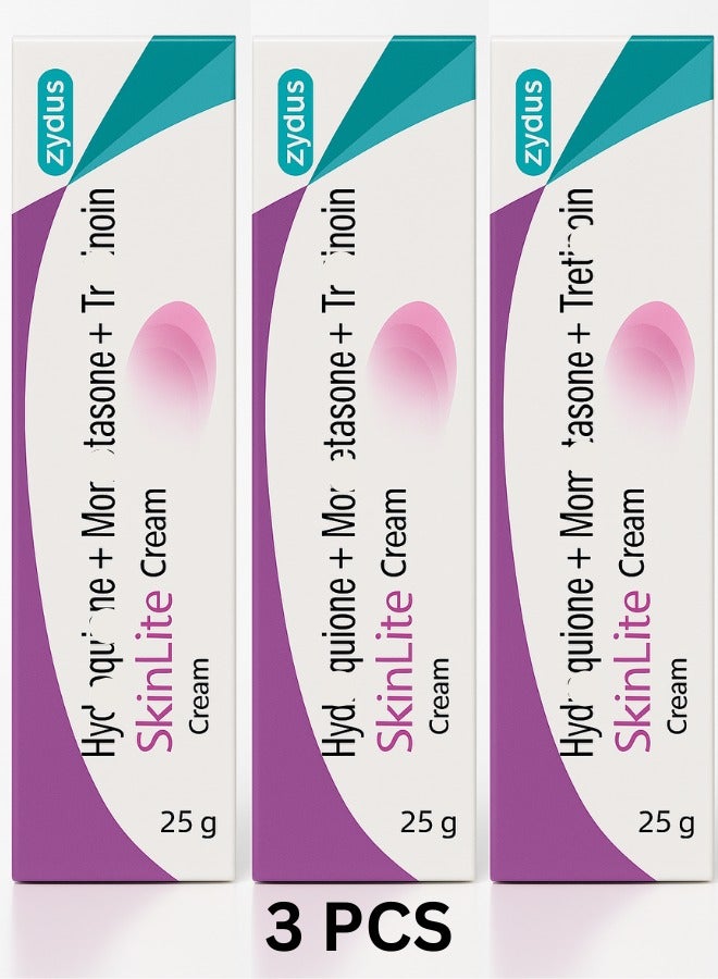 SKINLITE Pack of 3 Skinlite Face Cream for Hyperpigmentation and Dark Spots 25gm Each Skin Brightening and Whitening Cream for Uneven Skin Tone - Image 3