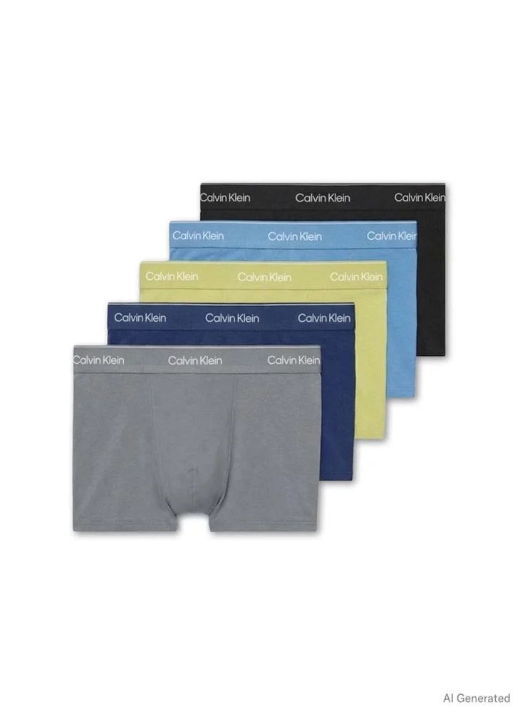 CALVIN KLEIN 3 Pack Of Logo Waistband Trunks