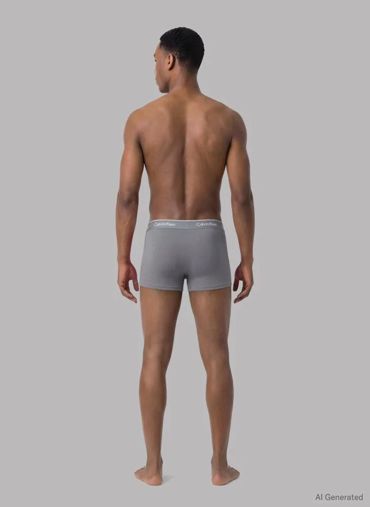 CALVIN KLEIN  5 Pack Of Logo Waistband Trunks for Men | Best Price UAE