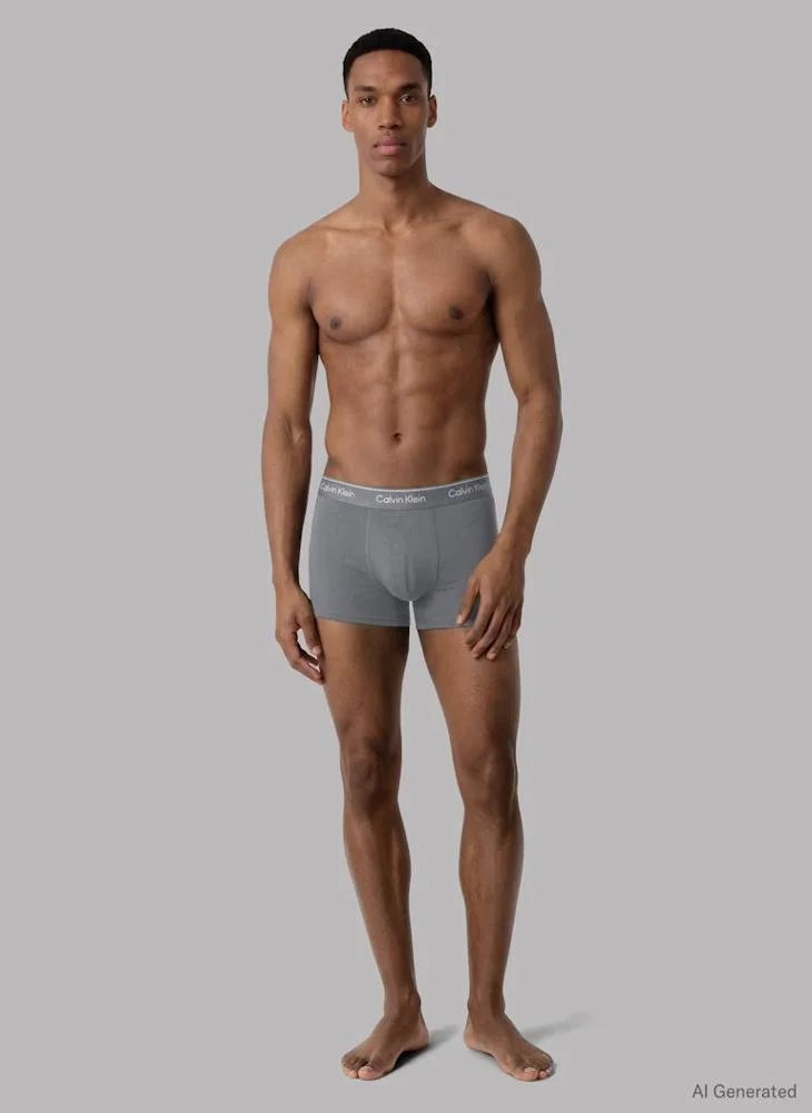 CALVIN KLEIN  5 Pack Of Logo Waistband Trunks for Men | Best Price UAE
