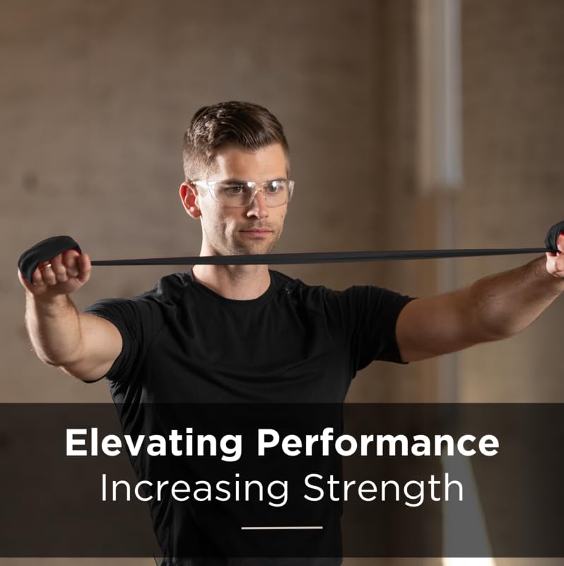 THERABAND Resistance Bands, 6 Yard Roll Professional Latex Elastic Band For Upper & Lower Body, Core Exercise, Physical Therapy, Pilates, Home Workouts, Rehab, Black, Special Heavy, Level 6 - Image 4