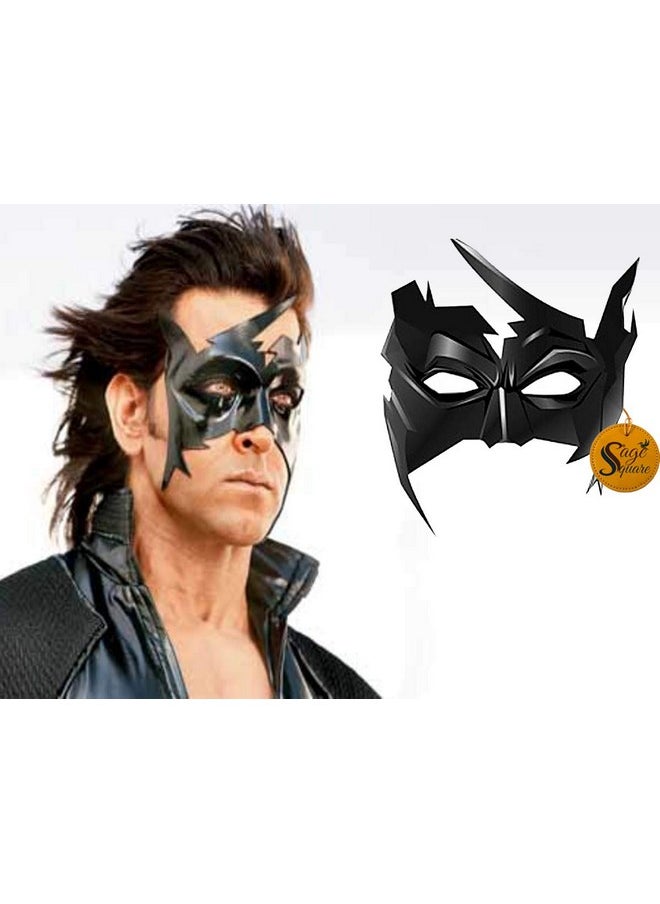 Sage Square Sage Square Indian Super Hero Krrish Mask for Theme Party, Birthday, Function, Drama, Dress-up, Costume Parties, Cosplay (Pack Of 1)  - Image 1