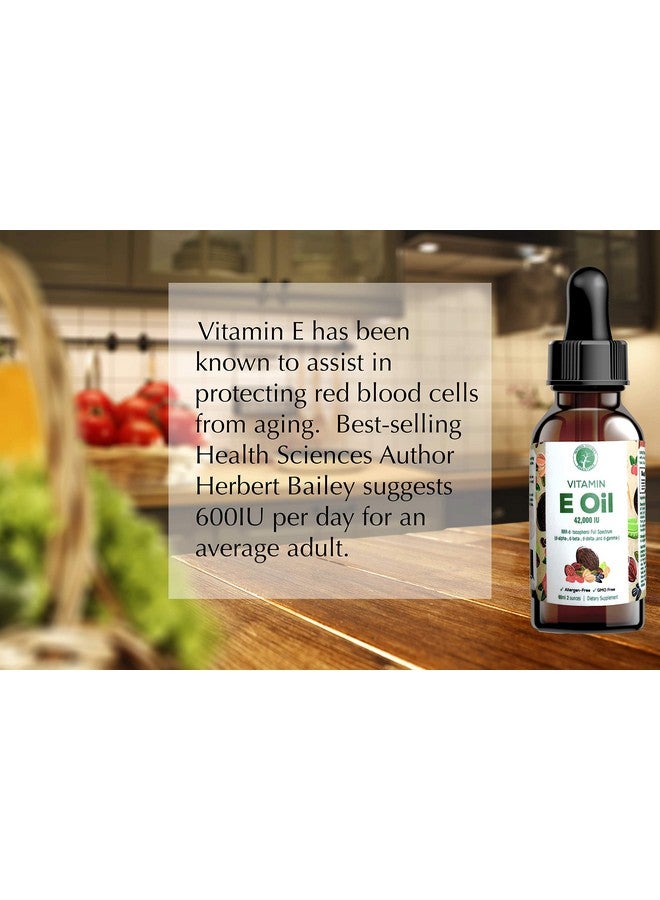 Generic Mother Nature's Essentials Vitamin E Supplement 42,000IU, 2 oz  - Image 4