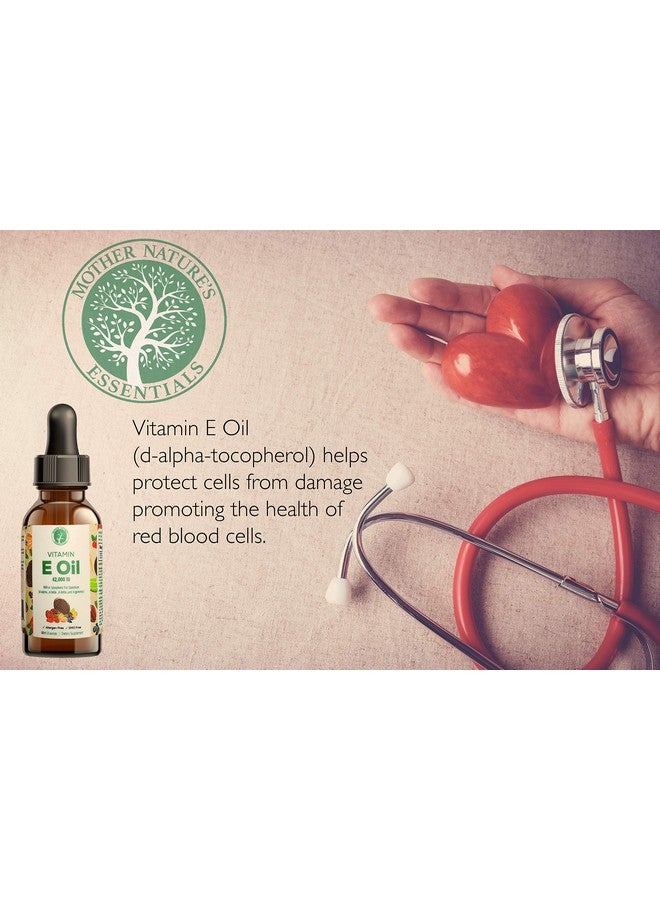 Generic Mother Nature's Essentials Vitamin E Supplement 42,000IU, 2 oz  - Image 5