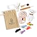BlissfulPixie Handmade Waldorf Doll Diana 12 Soft Girl Rag Doll with Cute Stuffed Plush Ideal First for Babies Toddlers - Image 4