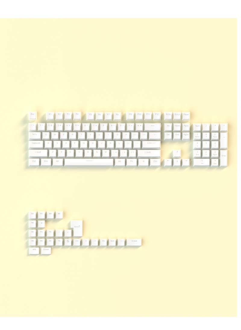 ARNOTEC - PBT Keycaps OEM Profile 130 Keys Pudding Keycap For Cherry MX Switch Mechanical Keyboard kit RGB Gamer backlit Keyboards Switch - Image 1