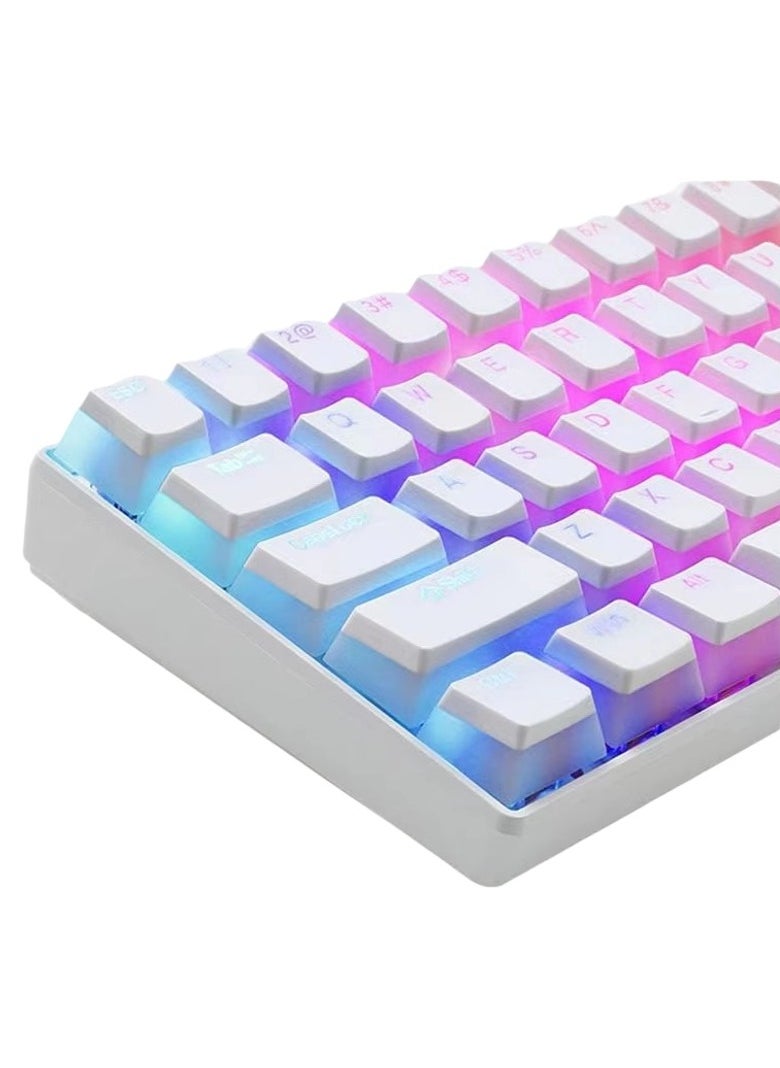 ARNOTEC - PBT Keycaps OEM Profile 130 Keys Pudding Keycap For Cherry MX Switch Mechanical Keyboard kit RGB Gamer backlit Keyboards Switch - Image 1