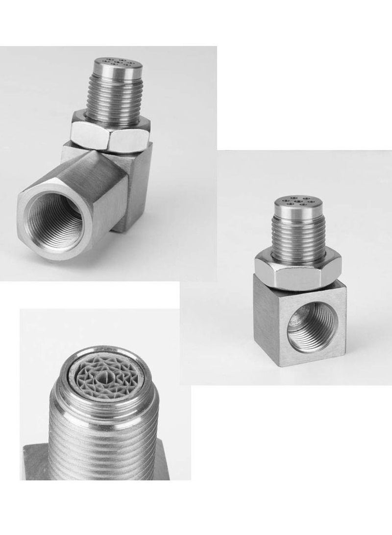 Excefore O2 Sensor Spacer 1 Pcs Universal M18*1.5 Check Engine Light Eliminator Adapter O2 Oxygen Sensor Spacer Extender Adapater Isolator for Exhaust Systems  - Image 5